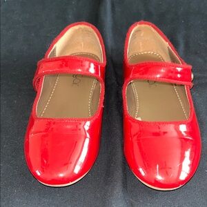 Sugar Red Patent Leather Kids Dress Shoes